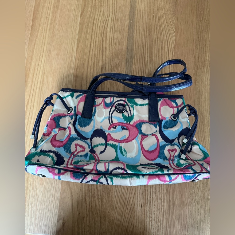 Coach nylon shoulder bag